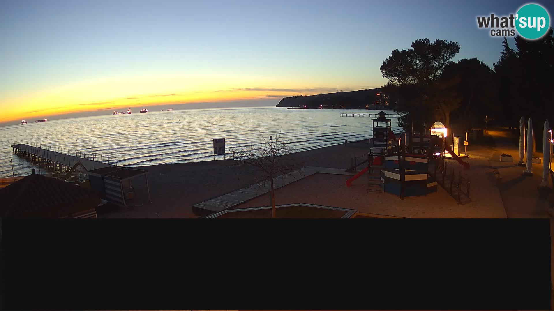 Webcam en direct Ankaran – Adria Ankaran Hotel & Resort – Slovénie