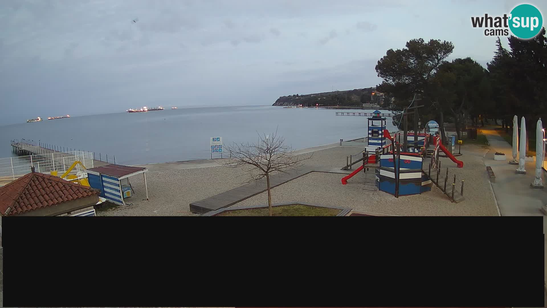 Live webcam Ankarano – Adria Ankaran Hotel & Resort – Slovenia