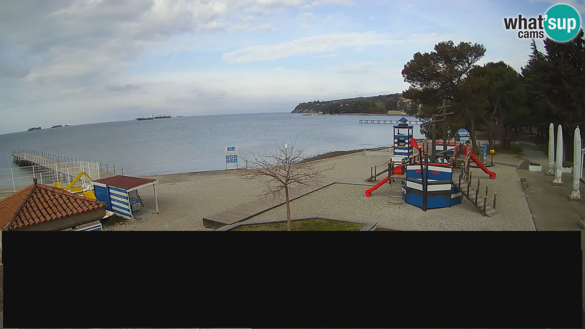 Live webcam Ankarano – Adria Ankaran Hotel & Resort – Slovenia