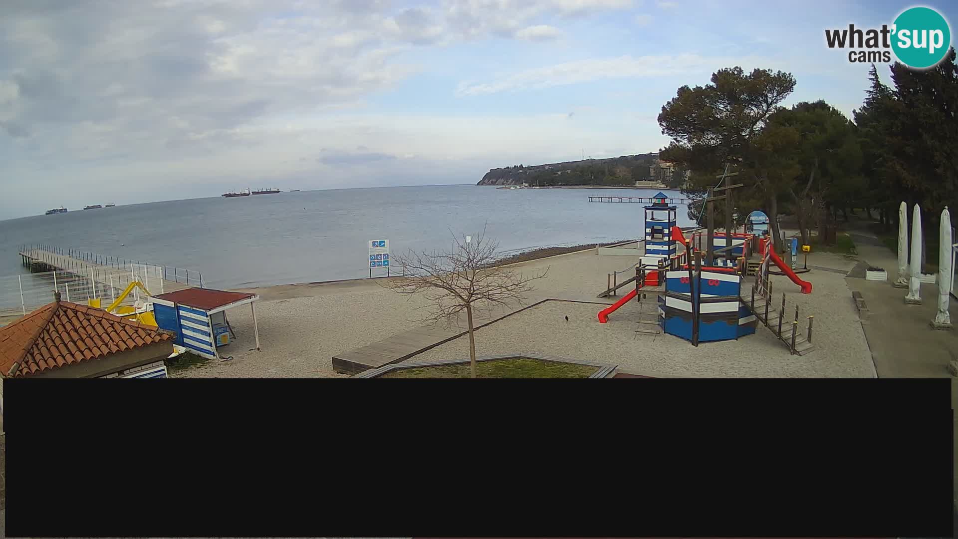 Live webcam Ankarano – Adria Ankaran Hotel & Resort – Slovenia