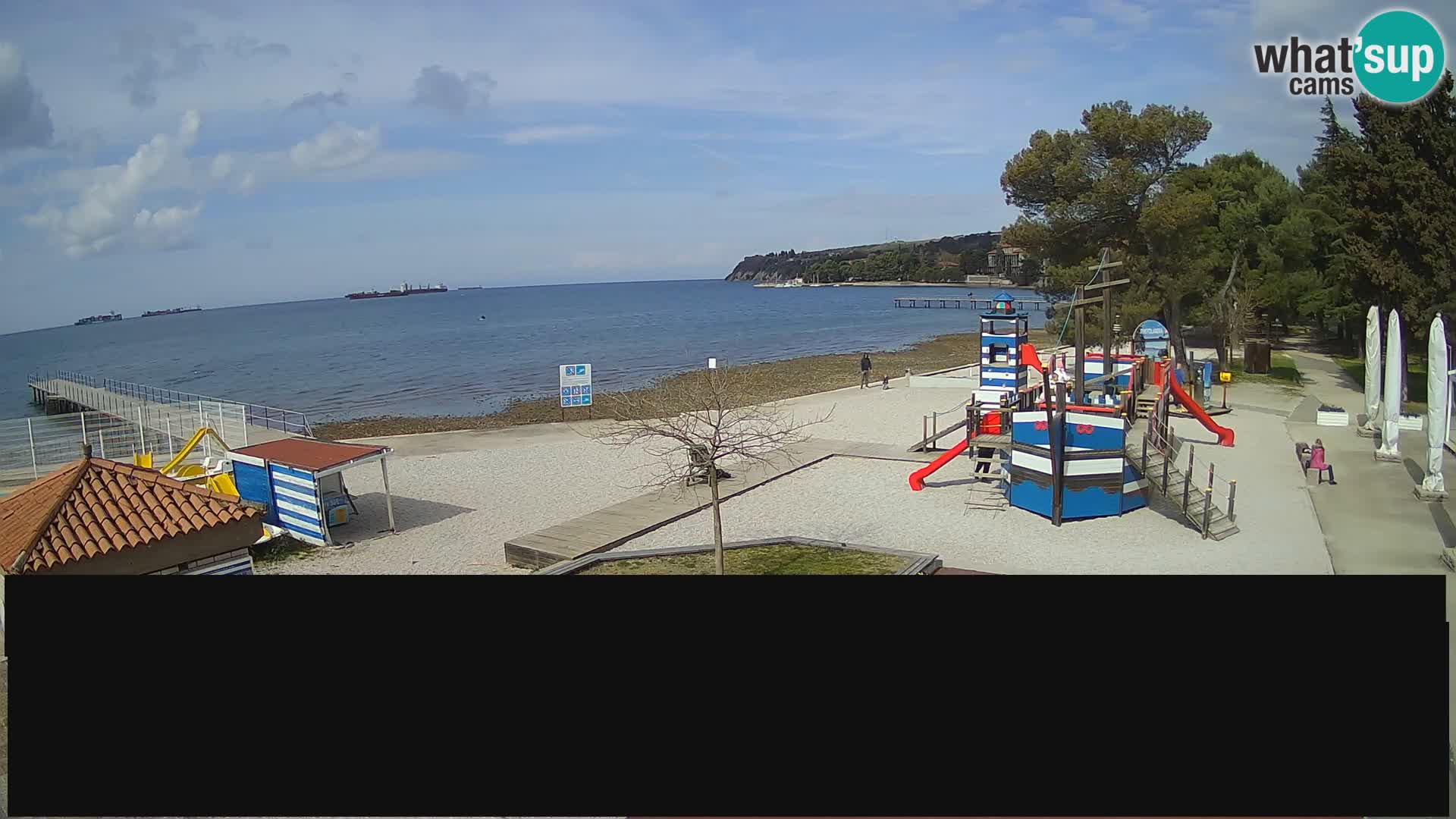 Webcam en direct Ankaran – Adria Ankaran Hotel & Resort – Slovénie