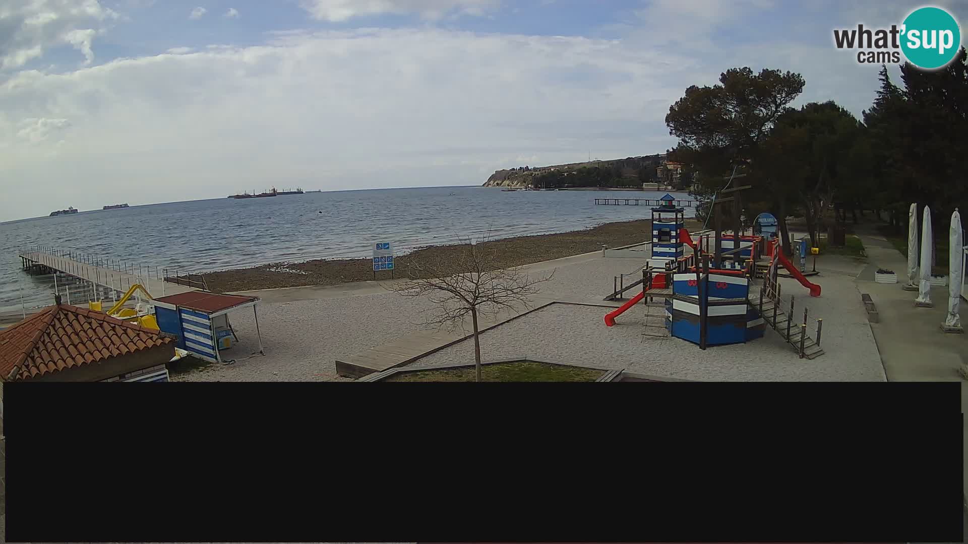 Web kamera uživo Ankaran – Adria Ankaran Hotel & Resort – Slovenija