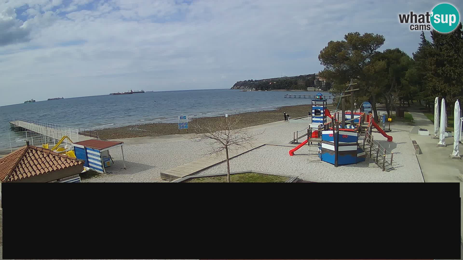 Live webcam Ankarano – Adria Ankaran Hotel & Resort – Slovenia