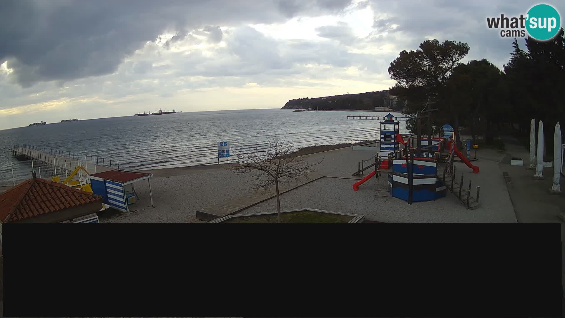 Live webcam Ankaran – Adria Ankaran Hotel & Resort – Slovenia