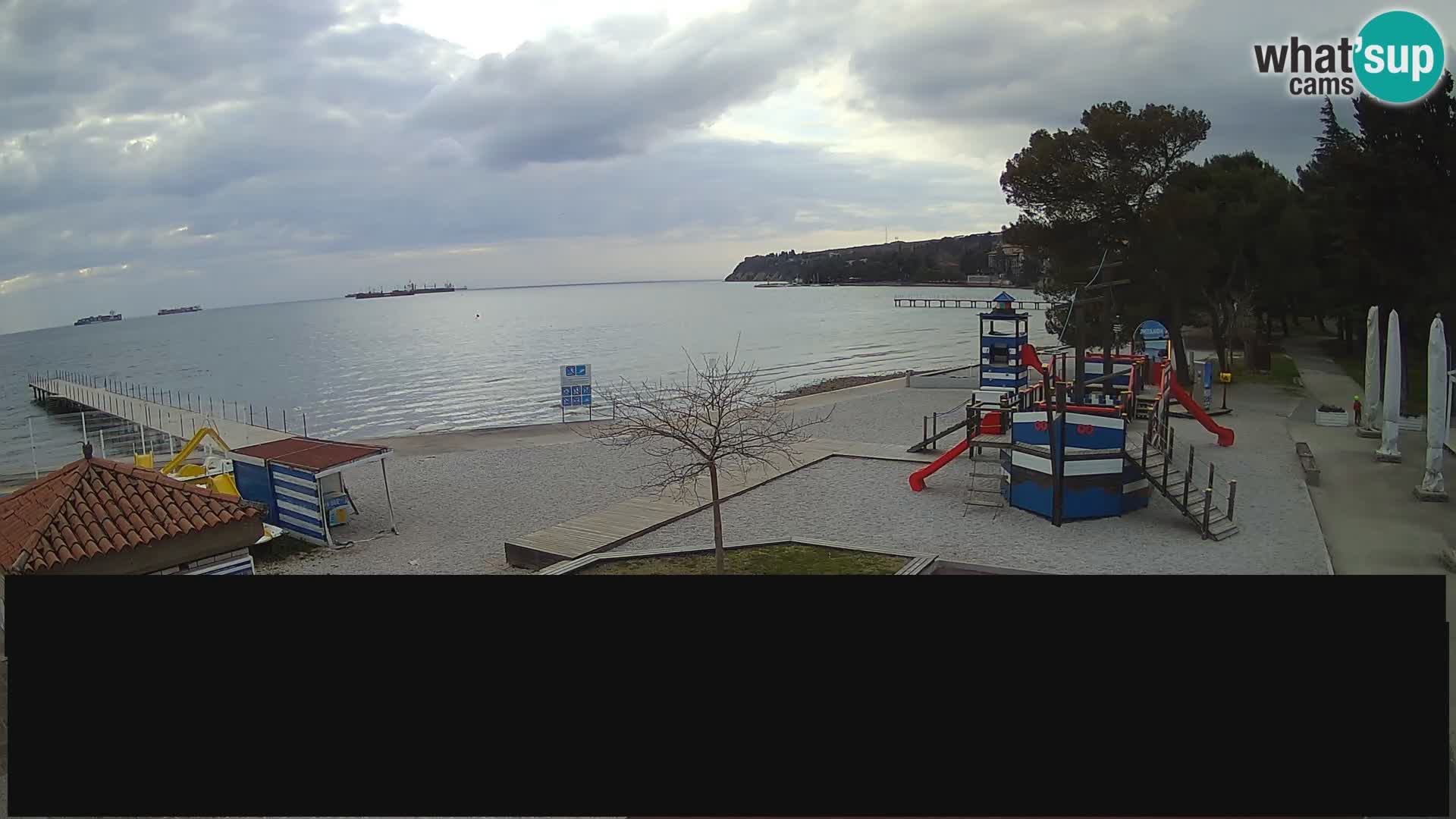 Webcam en direct Ankaran – Adria Ankaran Hotel & Resort – Slovénie