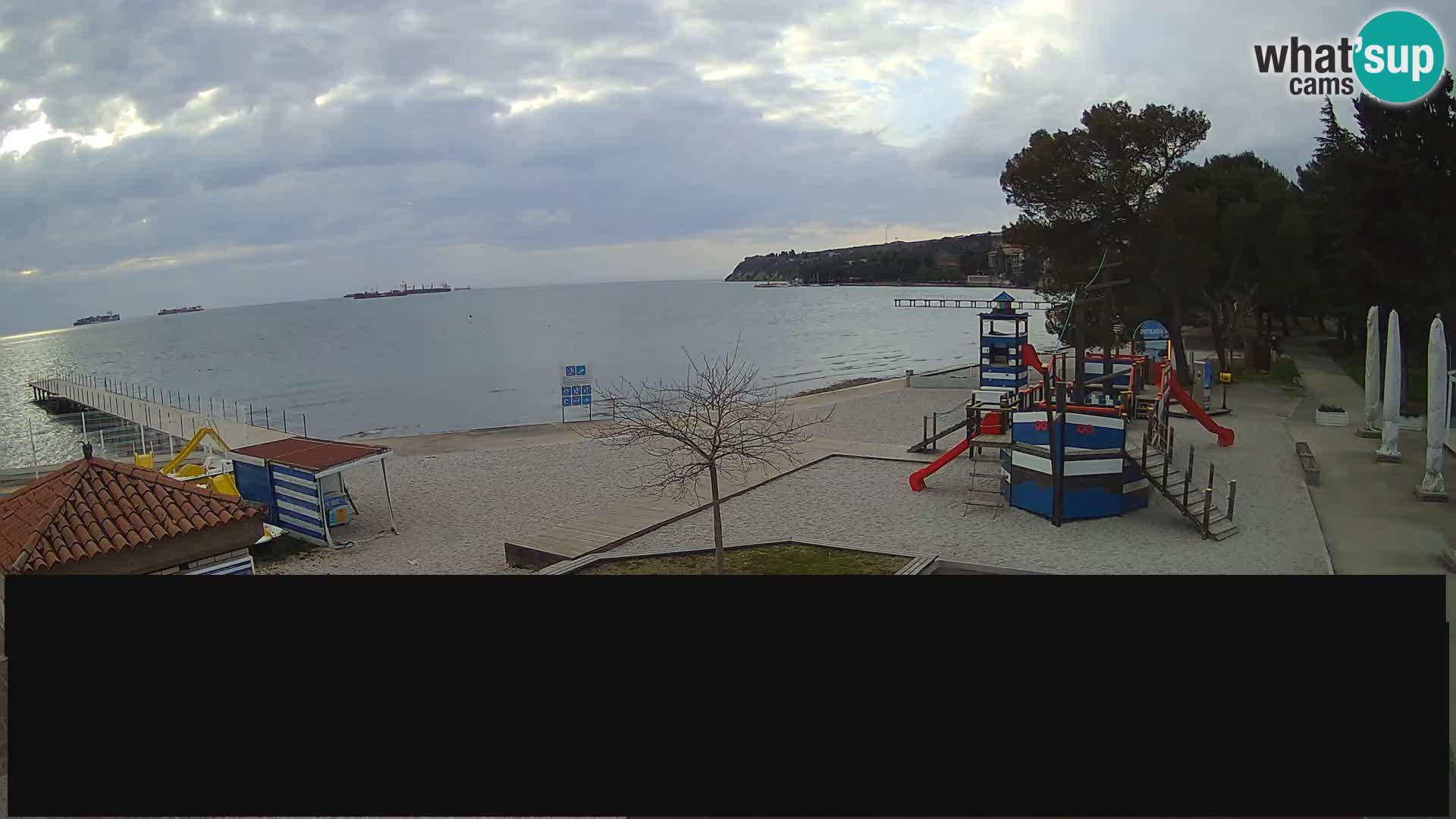 Webcam en direct Ankaran – Adria Ankaran Hotel & Resort – Slovénie