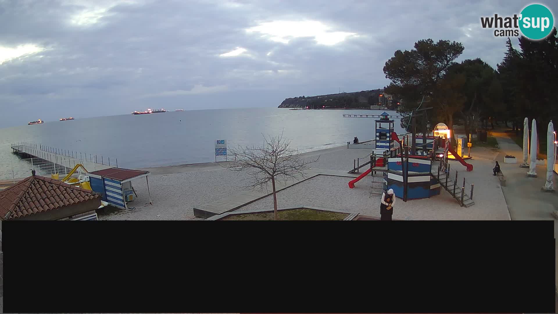 Live Webcam Ankaran – Adria Ankaran Hotel & Resort – Slowenien