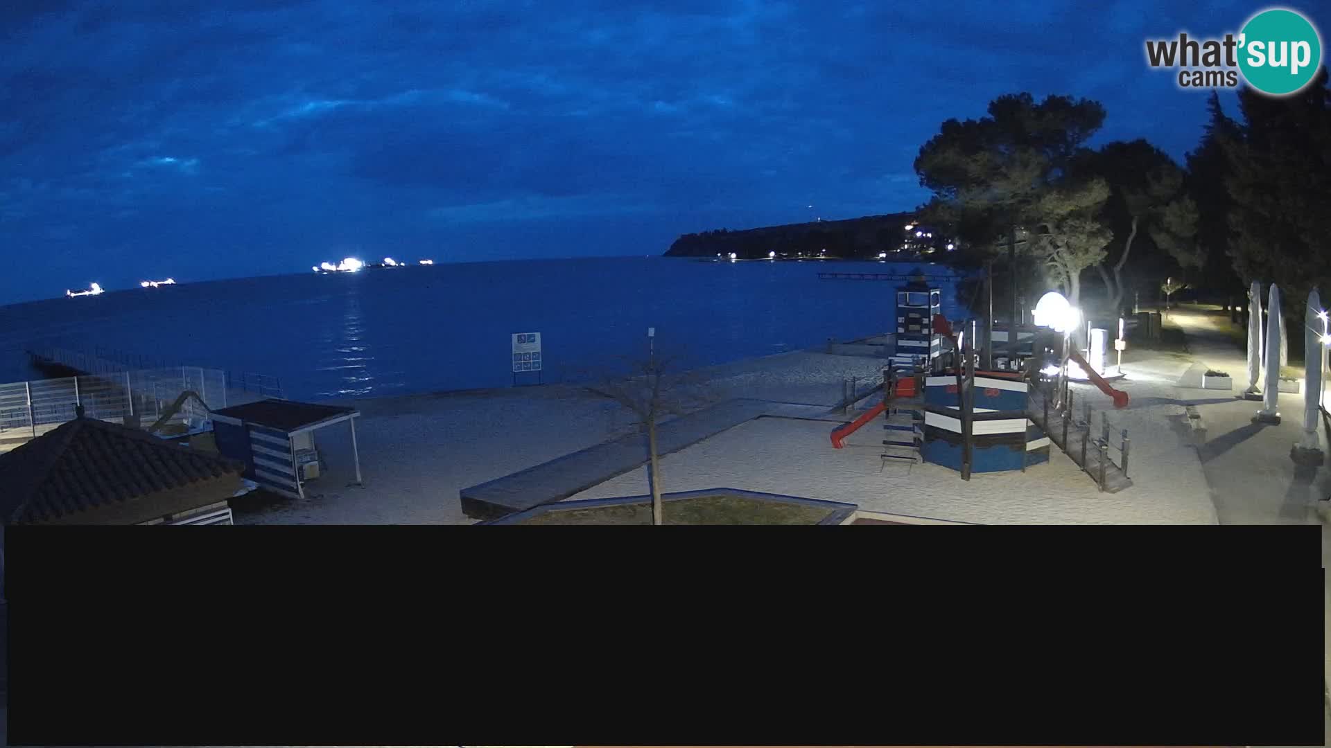 Webcam en direct Ankaran – Adria Ankaran Hotel & Resort – Slovénie