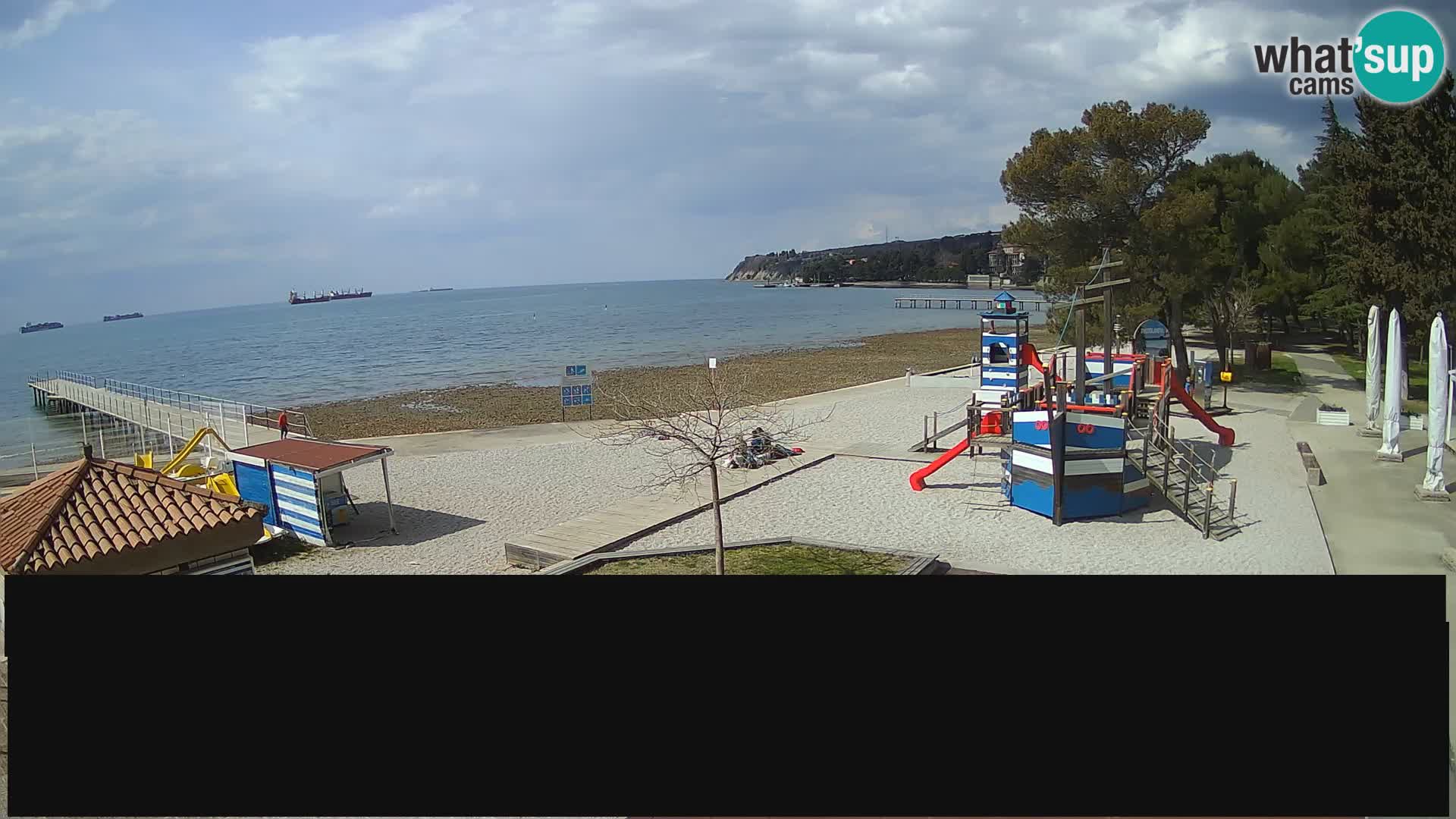 Live webcam Ankaran – Adria Ankaran Hotel & Resort – Slovenia