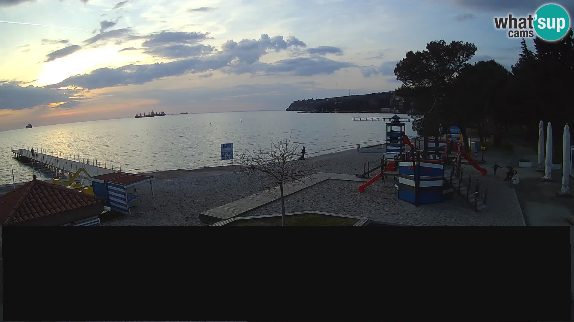 Live webcam Ankaran – Adria Ankaran Hotel & Resort – Slovenia