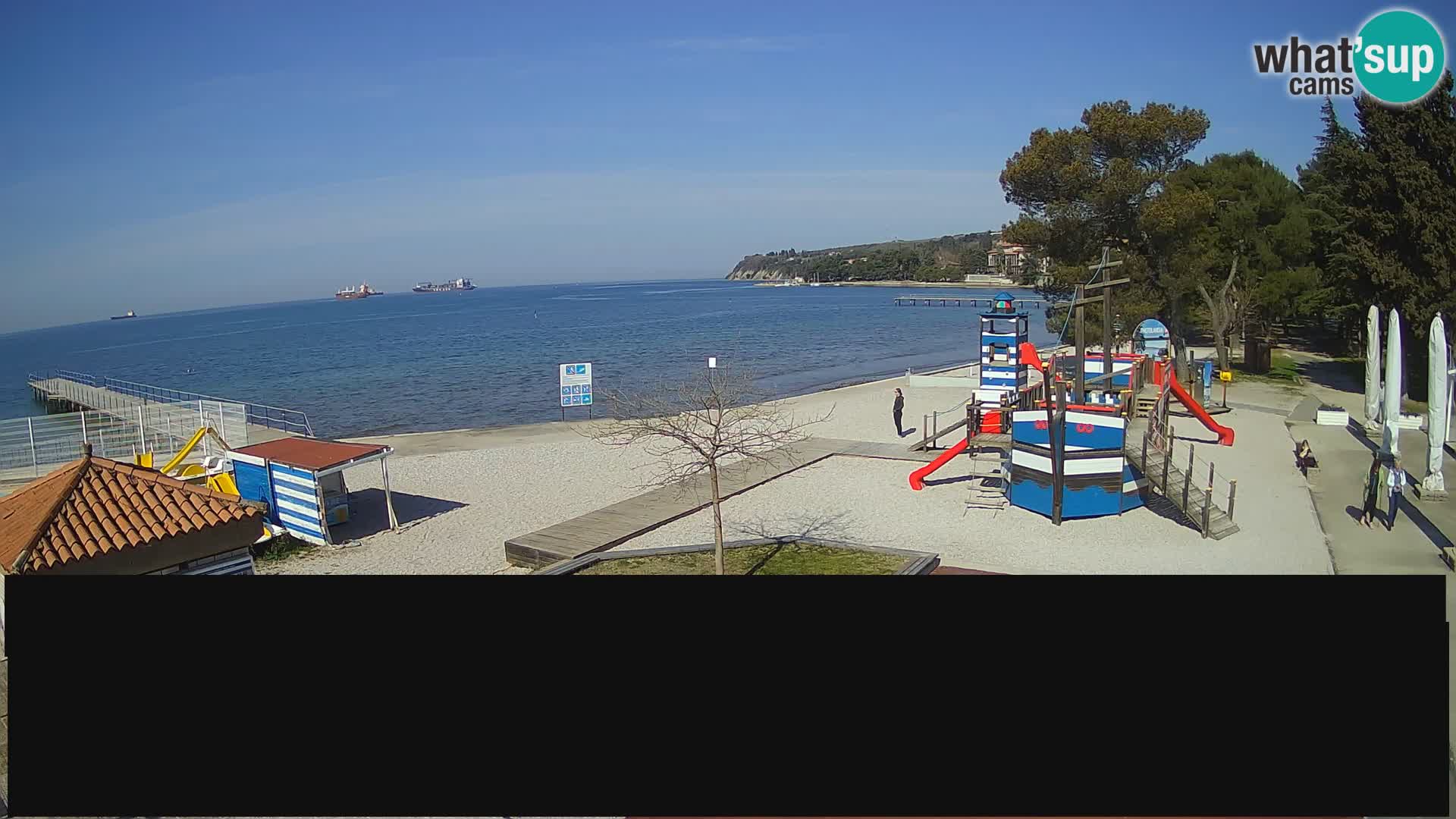 Webcam en direct Ankaran – Adria Ankaran Hotel & Resort – Slovénie