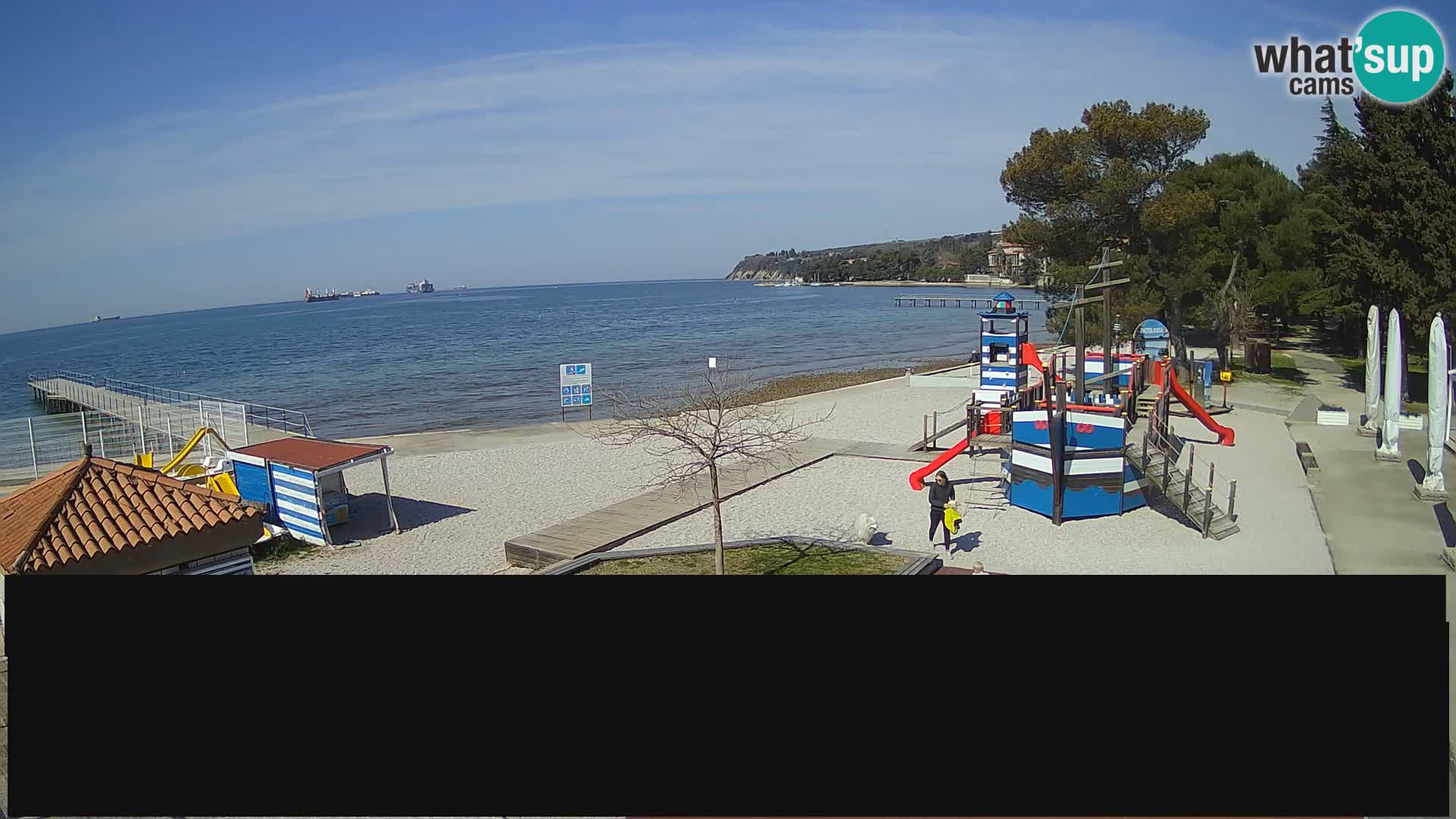 Live webcam Ankaran – Adria Ankaran Hotel & Resort – Slovenia