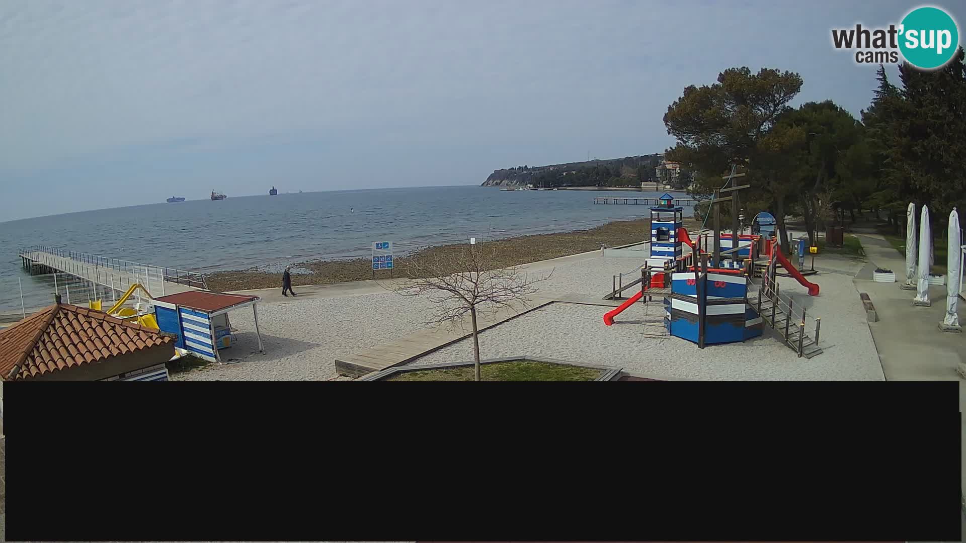 Live webcam Ankaran – Adria Ankaran Hotel & Resort – Slovenia