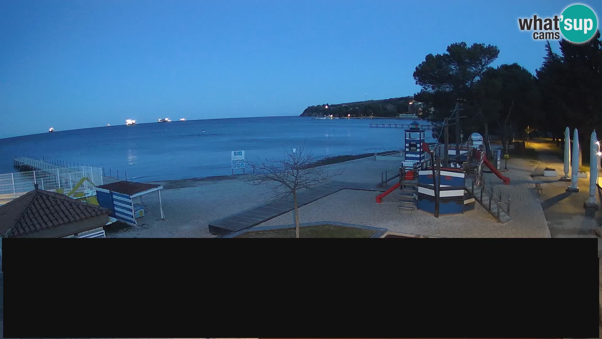 Live webcam Ankaran – Adria Ankaran Hotel & Resort – Slovenia