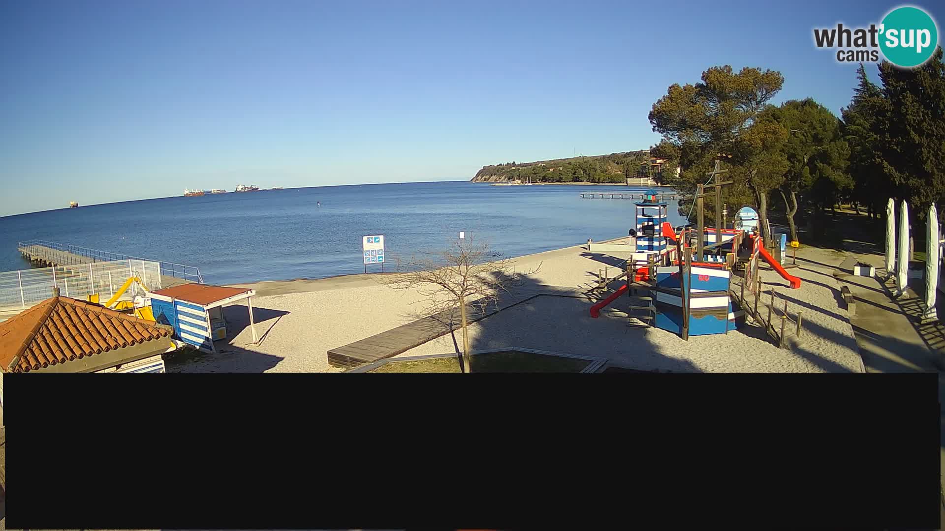 Live webcam Ankaran – Adria Ankaran Hotel & Resort – Slovenia