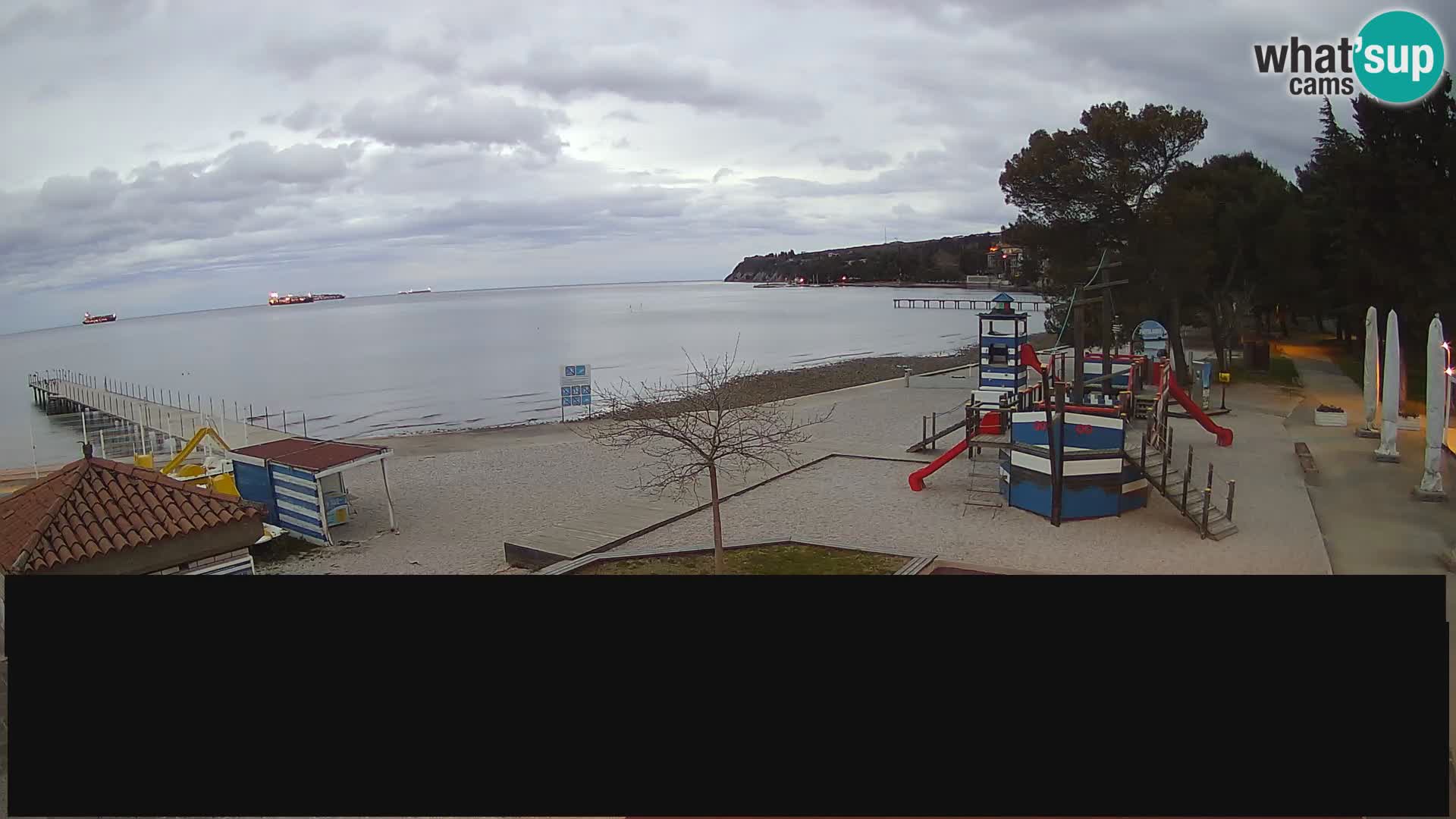 Live webcam Ankaran – Adria Ankaran Hotel & Resort – Slovenia