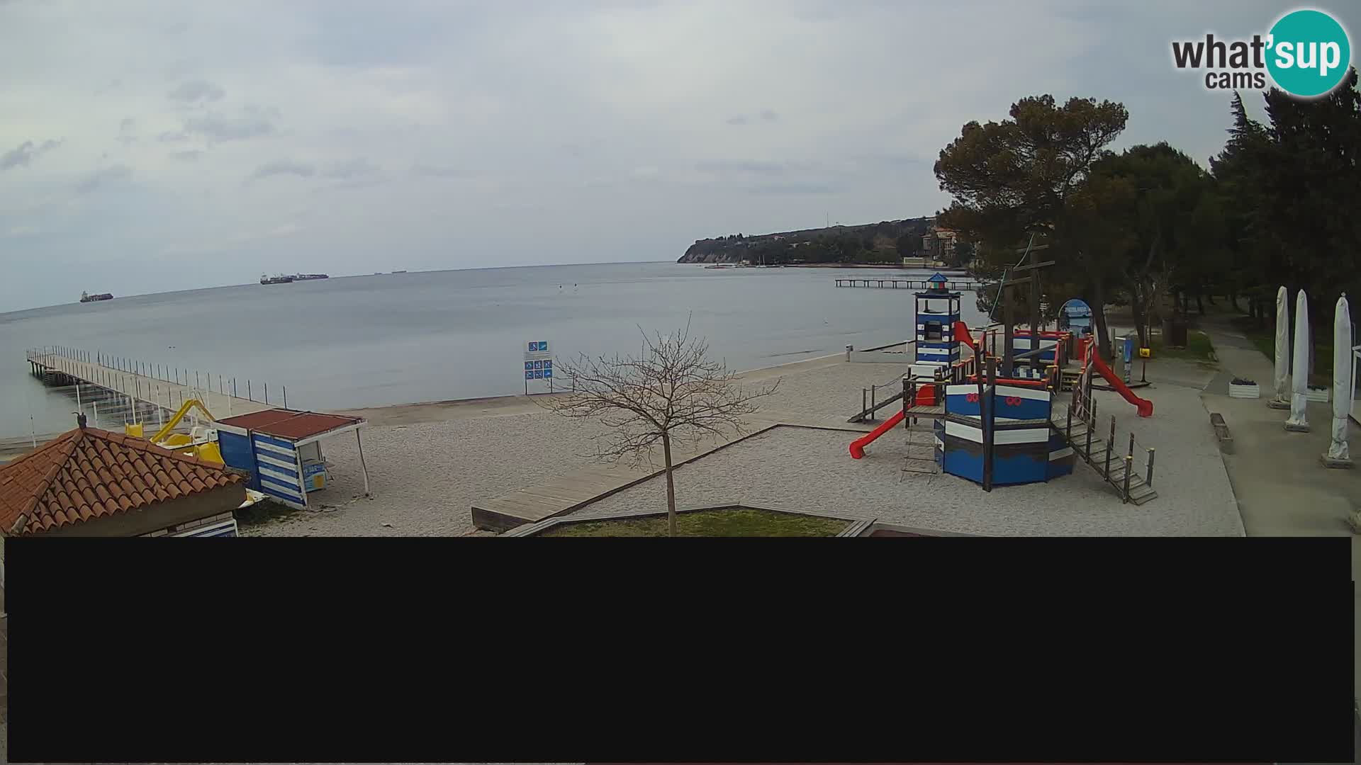 Live webcam Ankarano – Adria Ankaran Hotel & Resort – Slovenia