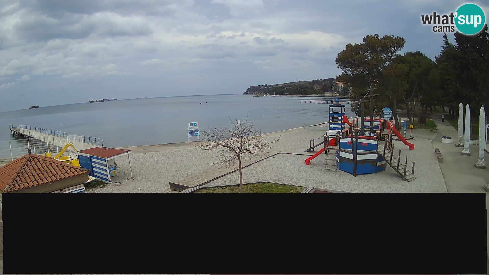 Live webcam Ankarano – Adria Ankaran Hotel & Resort – Slovenia