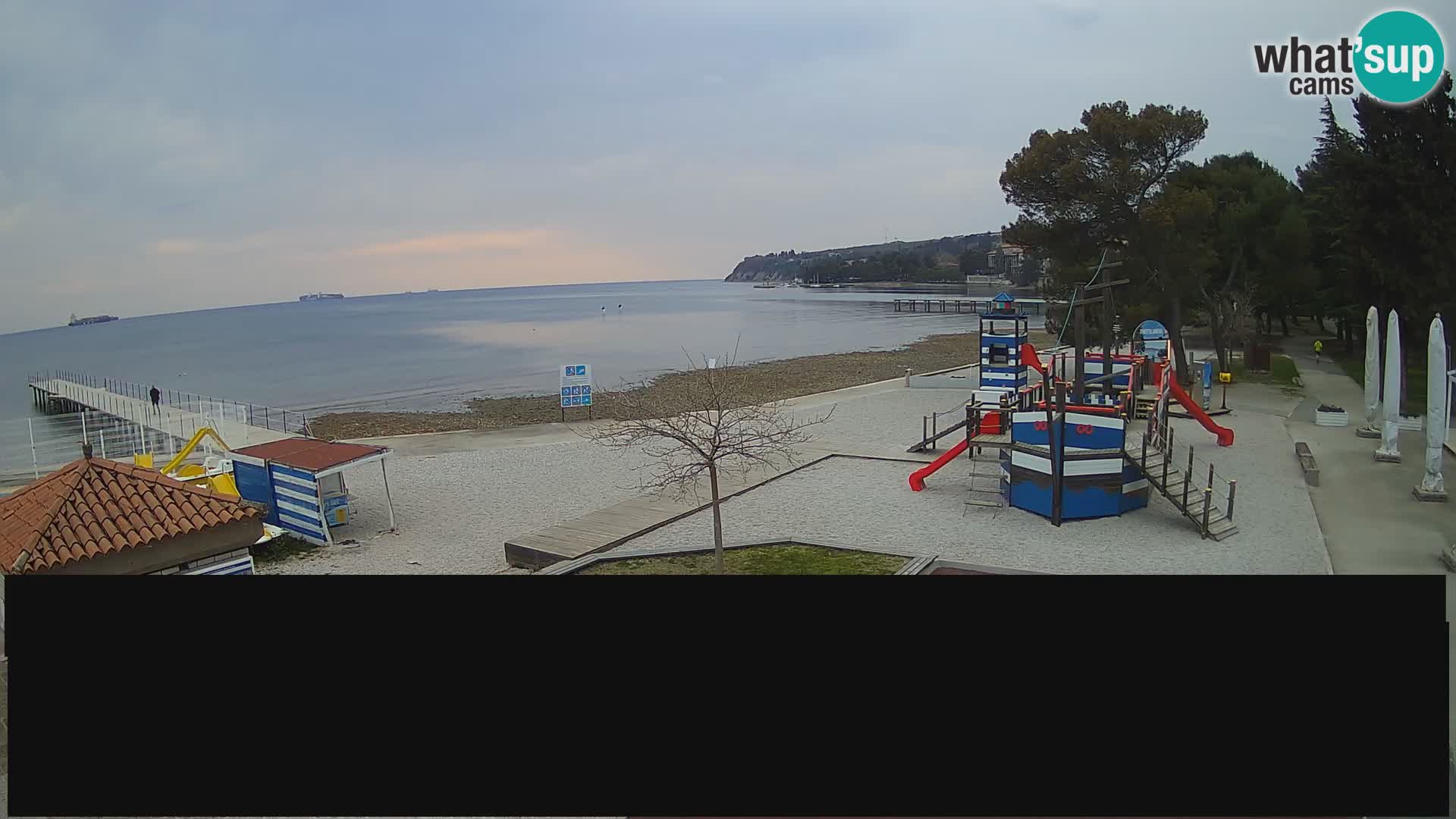 Webcam en direct Ankaran – Adria Ankaran Hotel & Resort – Slovénie