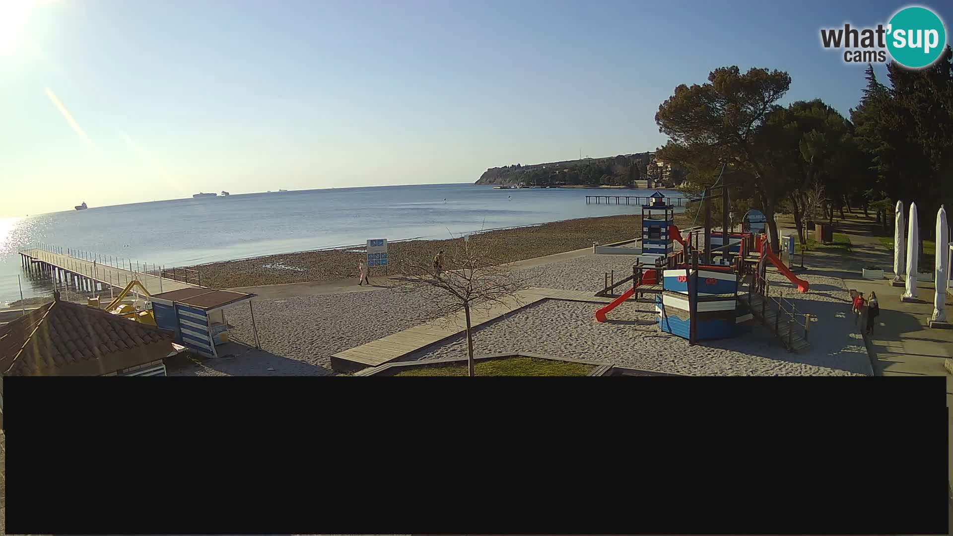 Web kamera uživo Ankaran – Adria Ankaran Hotel & Resort – Slovenija