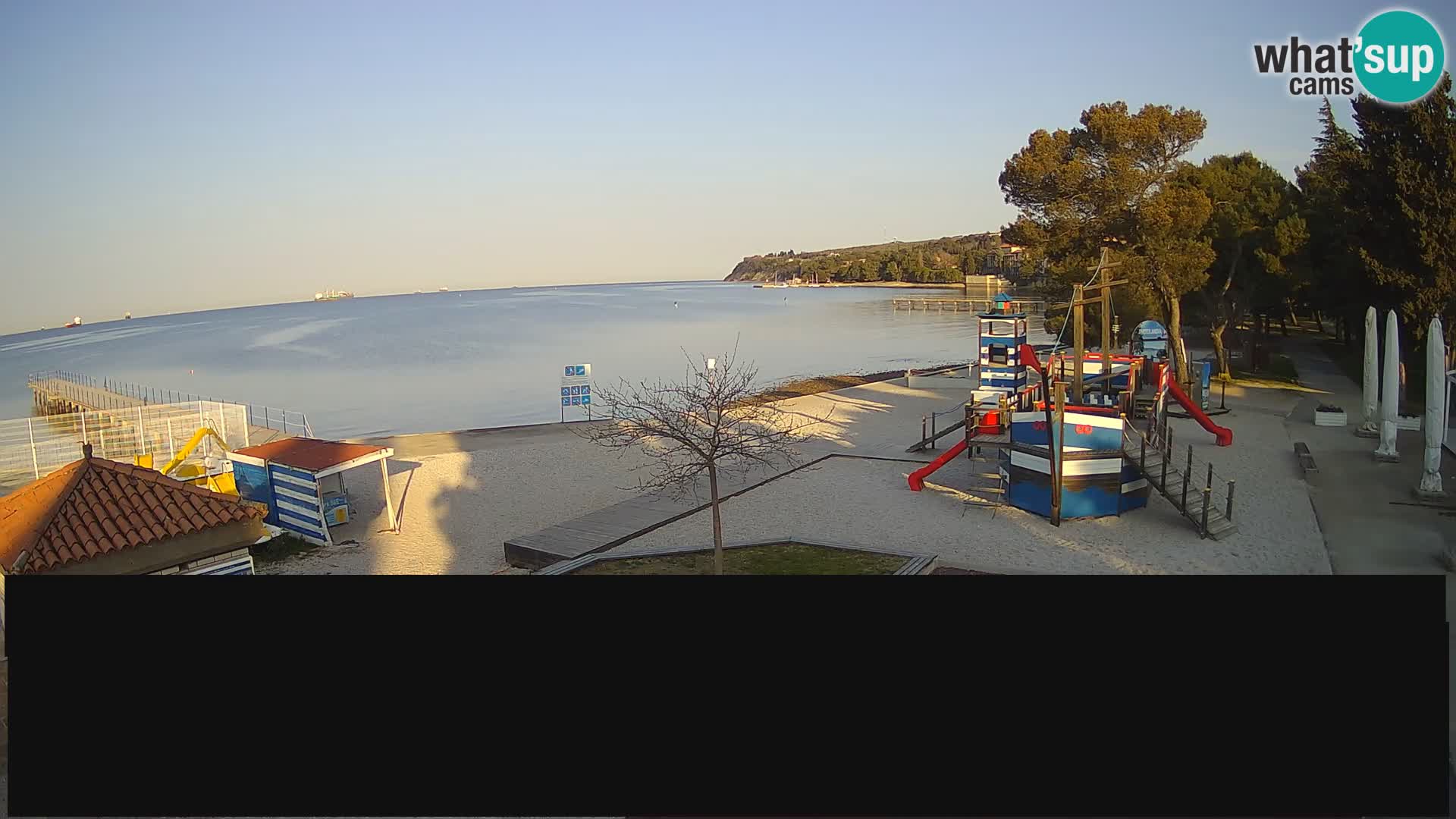 Live webcam Ankaran – Adria Ankaran Hotel & Resort – Slovenia