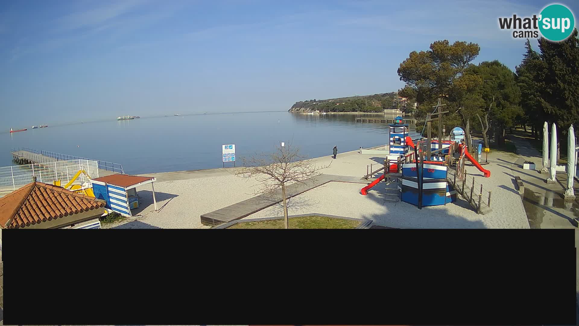 Live webcam Ankaran – Adria Ankaran Hotel & Resort – Slovenia