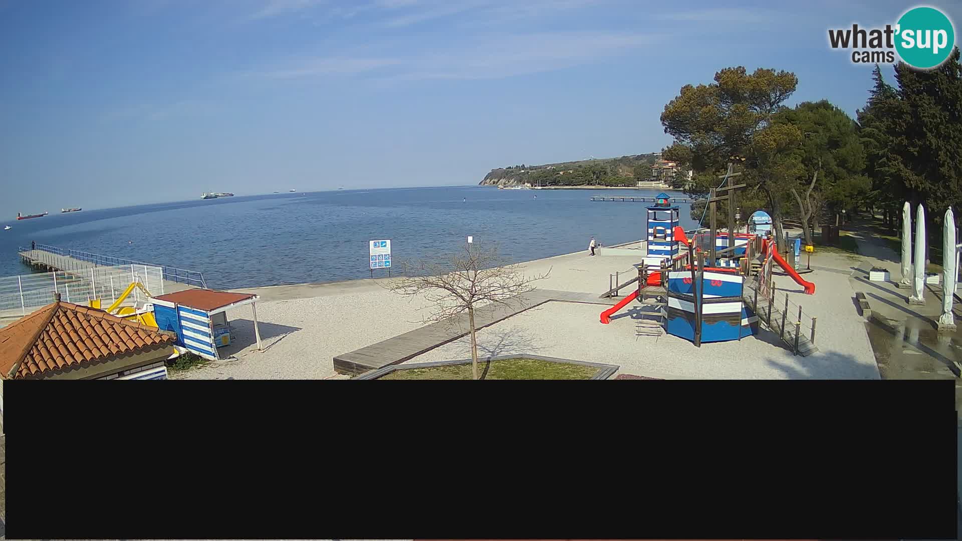 Webcam en direct Ankaran – Adria Ankaran Hotel & Resort – Slovénie