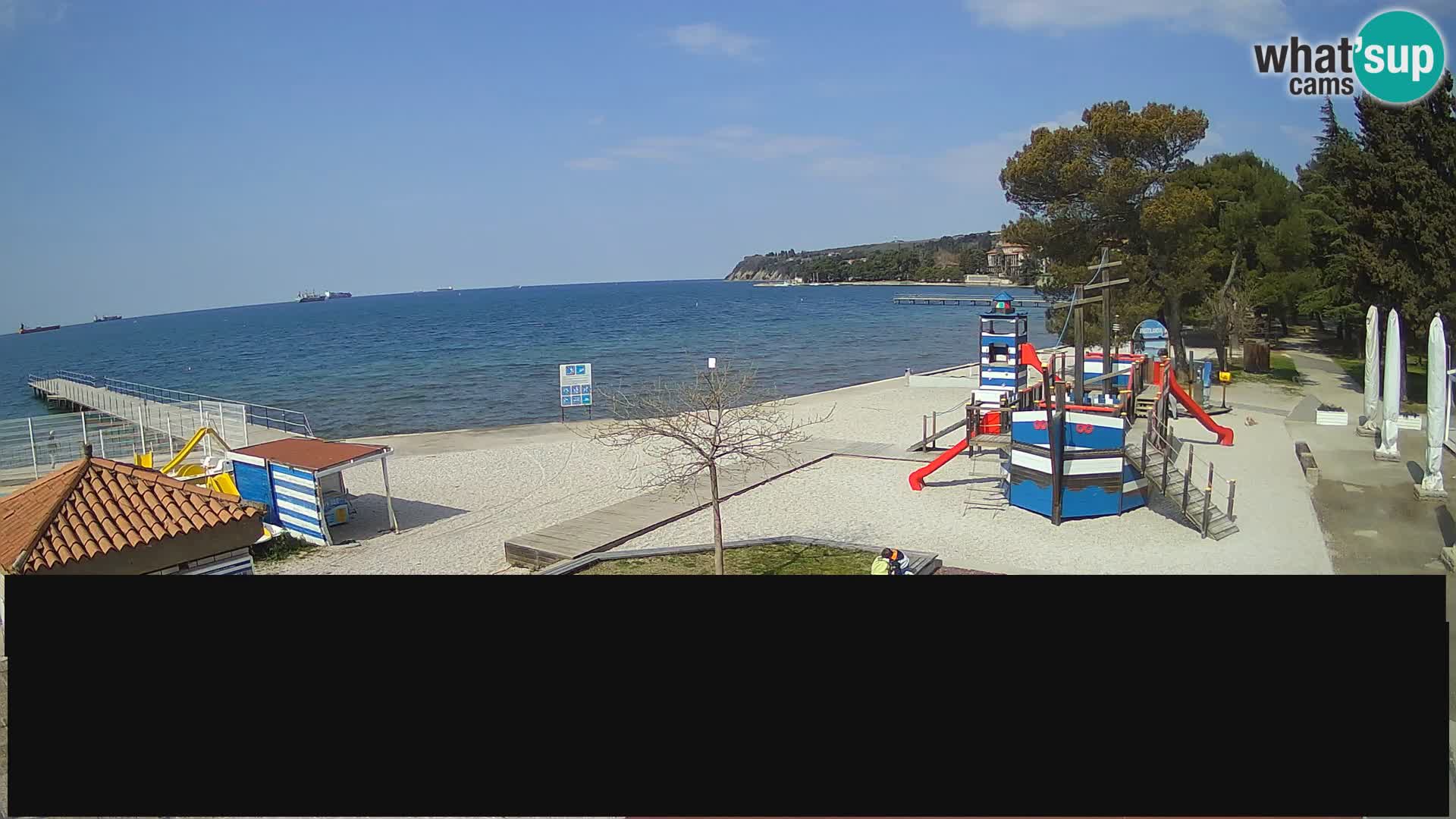 Live webcam Ankarano – Adria Ankaran Hotel & Resort – Slovenia