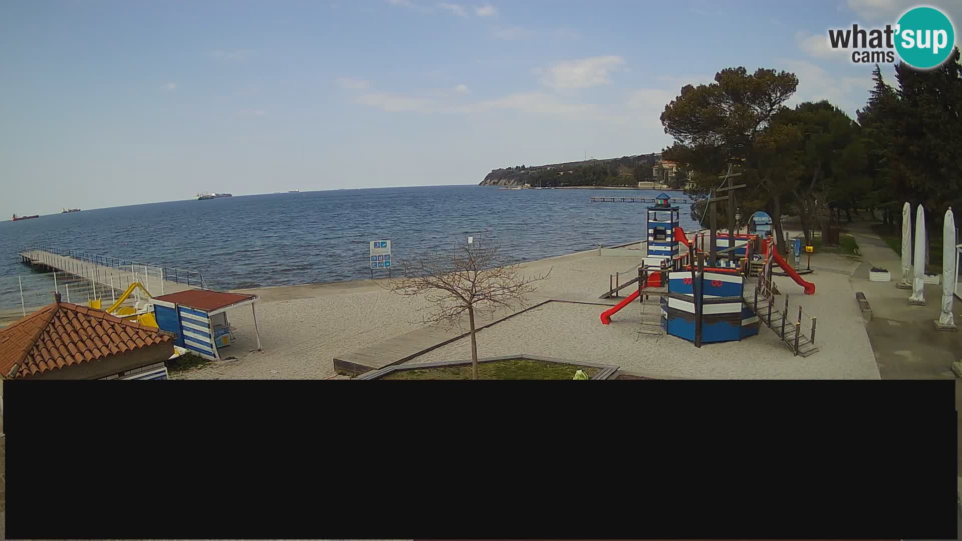 Live webcam Ankarano – Adria Ankaran Hotel & Resort – Slovenia