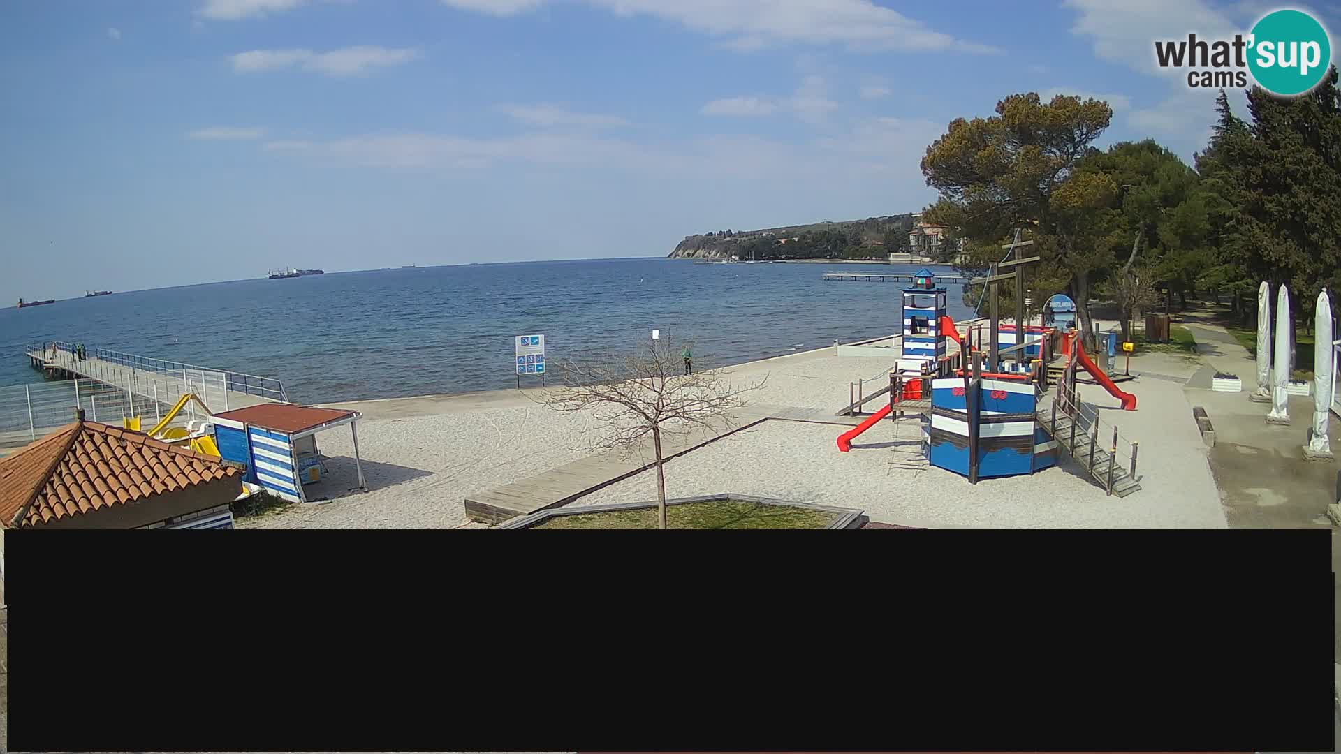 Webcam en direct Ankaran – Adria Ankaran Hotel & Resort – Slovénie