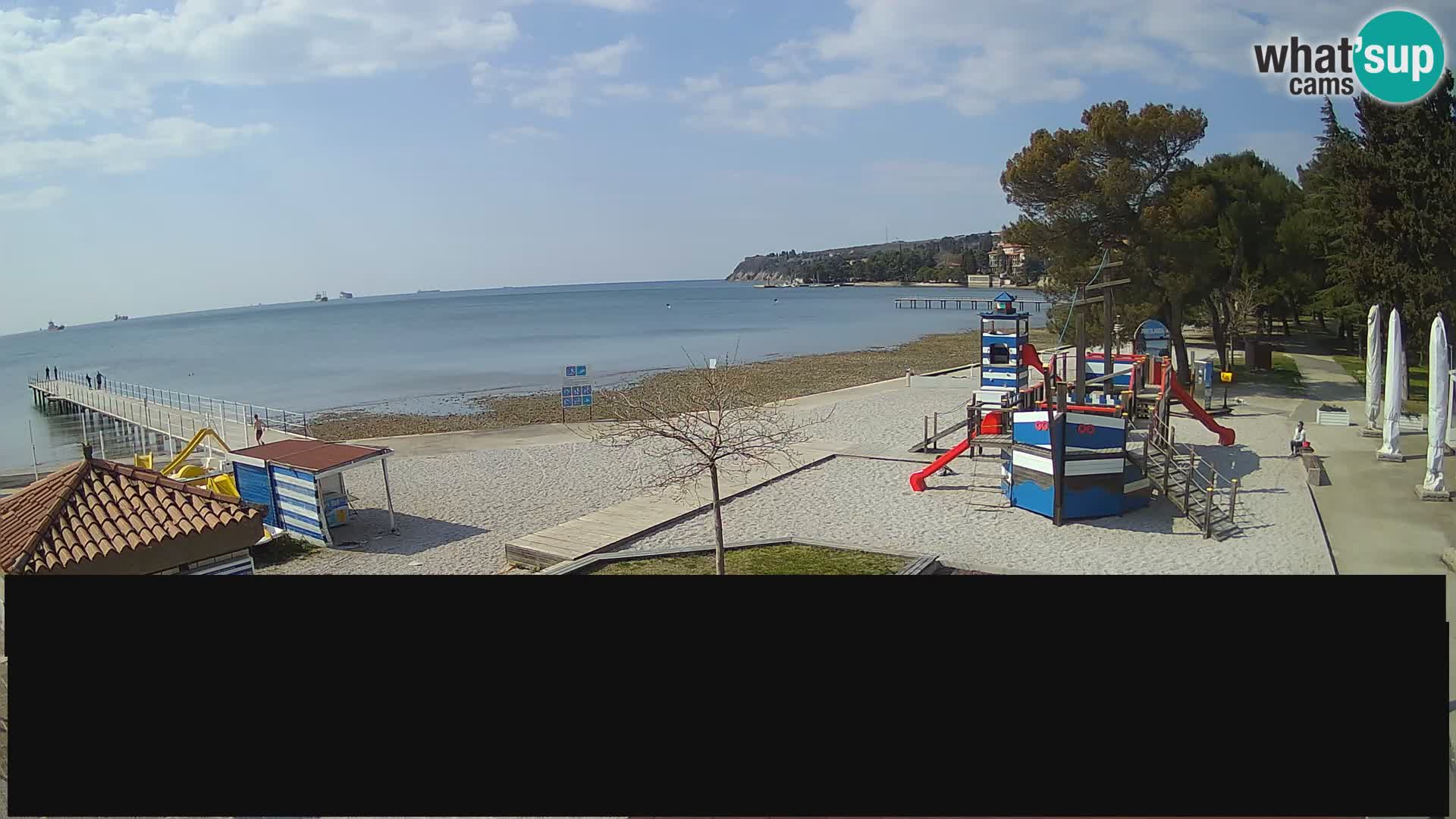 Webcam en direct Ankaran – Adria Ankaran Hotel & Resort – Slovénie