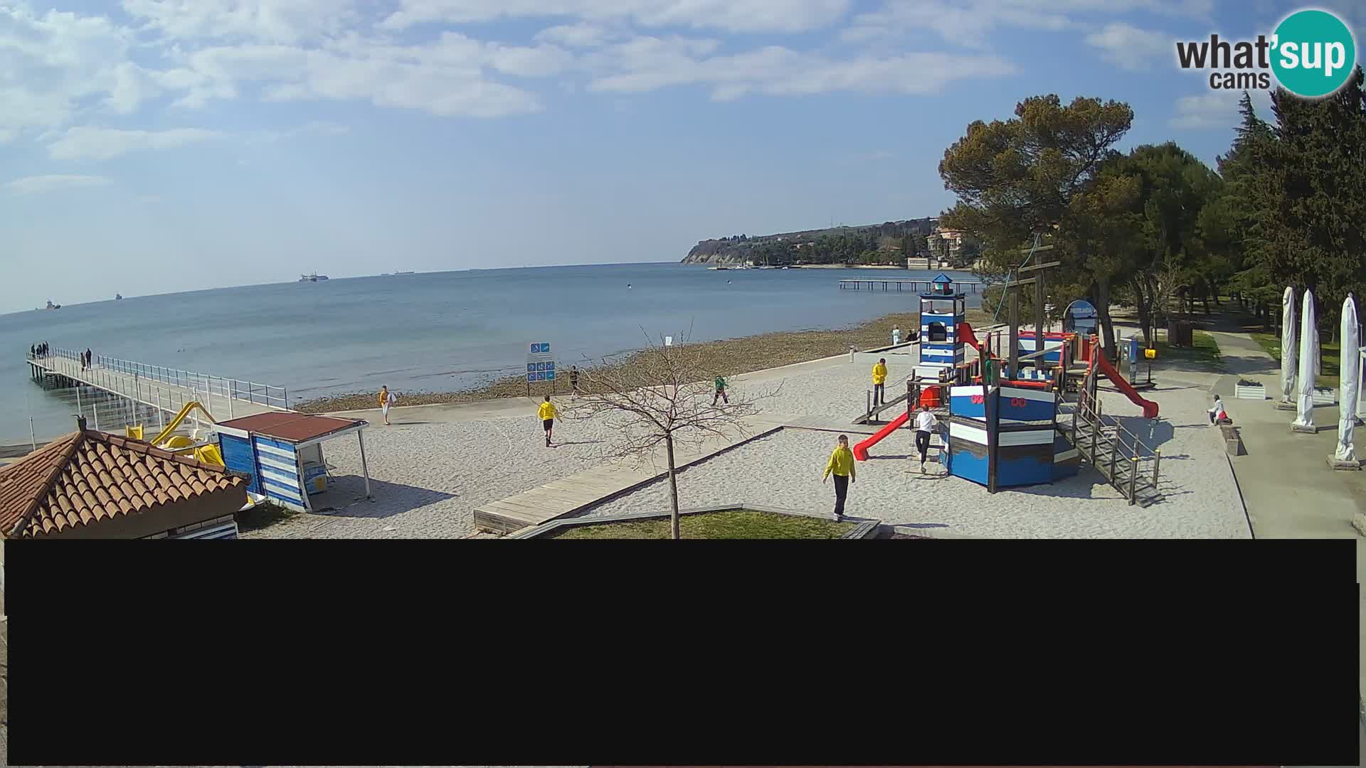 Live webcam Ankarano – Adria Ankaran Hotel & Resort – Slovenia