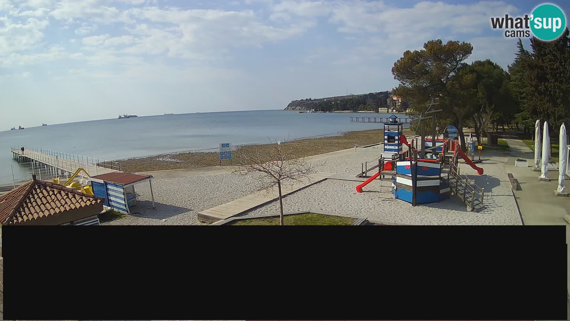 Cámara web en vivo Ankaran – Adria Ankaran Hotel & Resort – Eslovenia