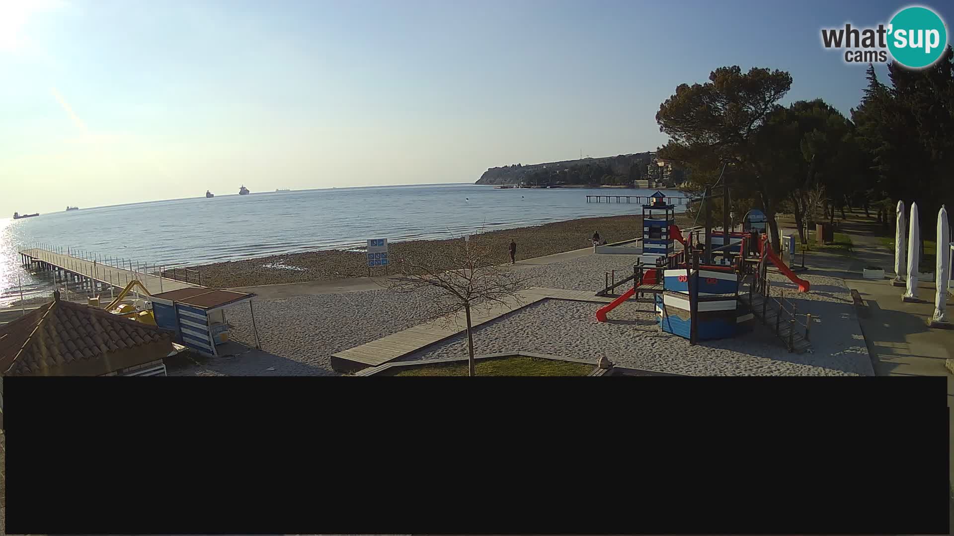 Live webcam Ankaran – Adria Ankaran Hotel & Resort – Slovenia