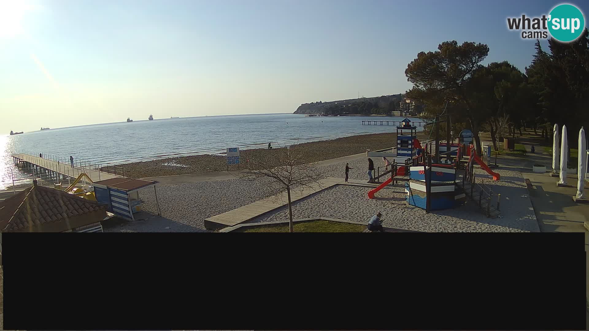 Webcam en direct Ankaran – Adria Ankaran Hotel & Resort – Slovénie