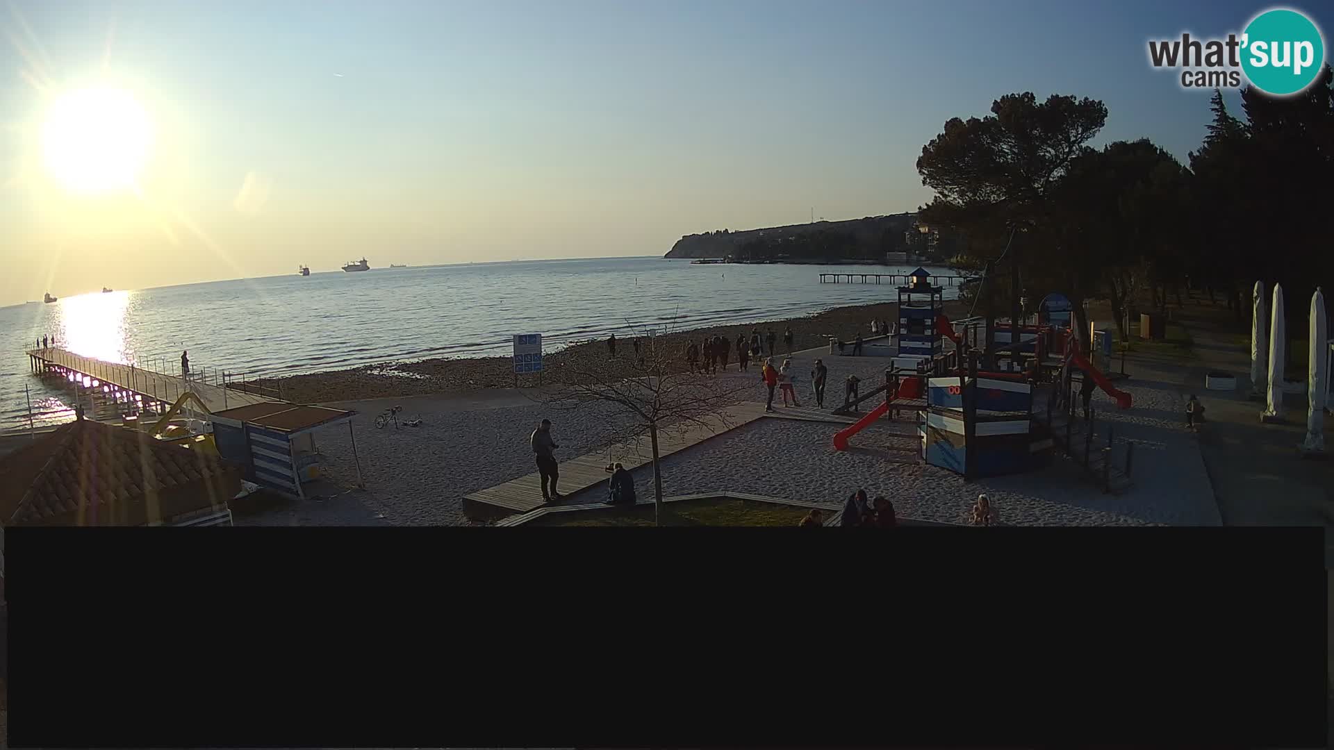 Live webcam Ankarano – Adria Ankaran Hotel & Resort – Slovenia