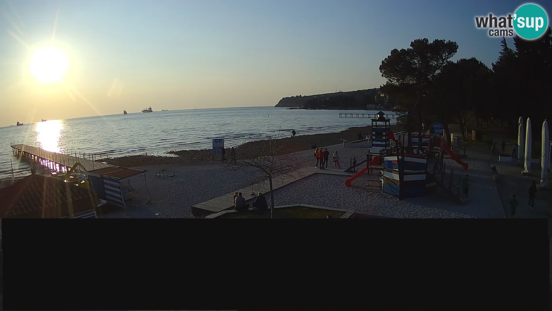 Live webcam Ankarano – Adria Ankaran Hotel & Resort – Slovenia