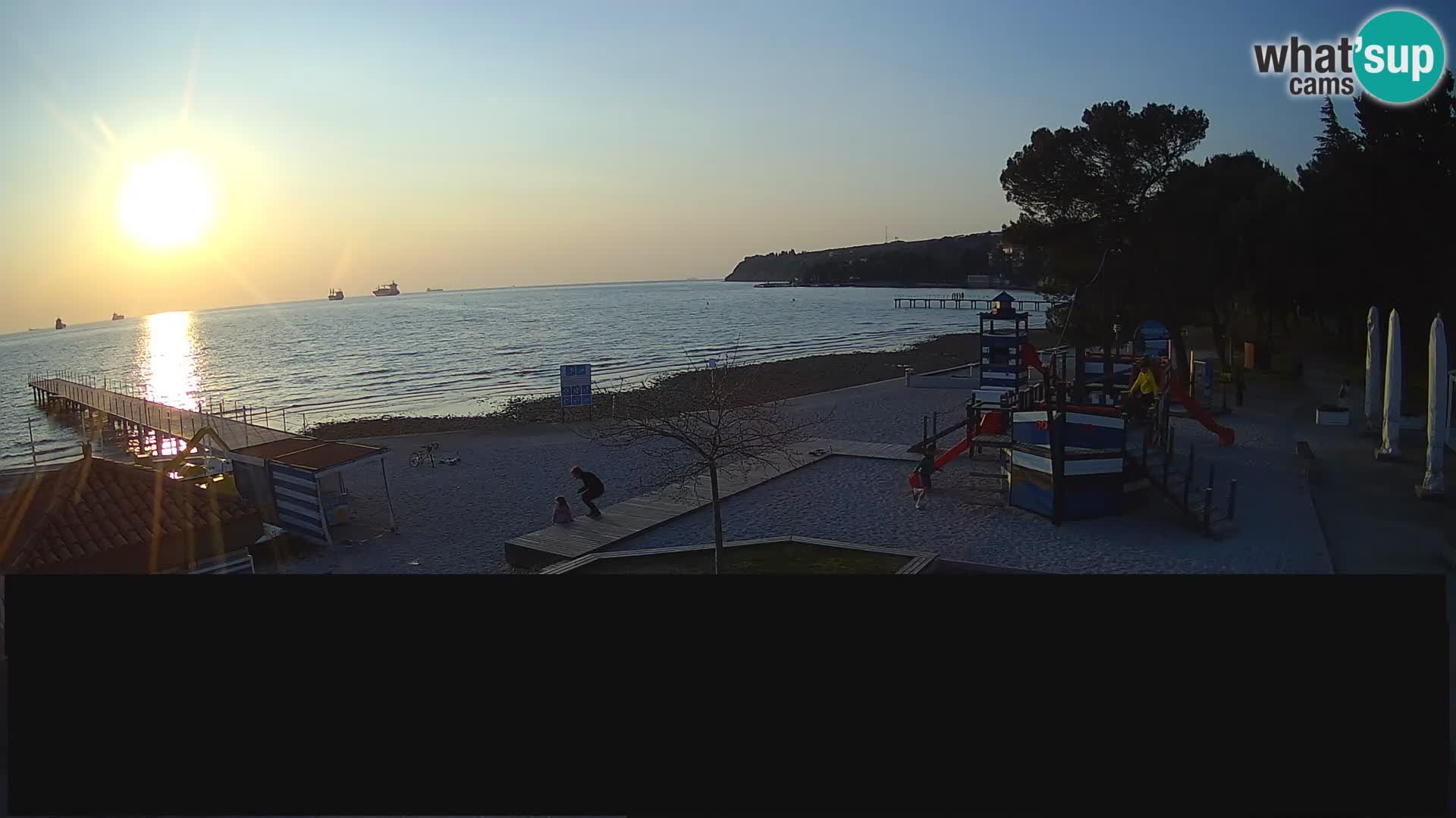 Cámara web en vivo Ankaran – Adria Ankaran Hotel & Resort – Eslovenia