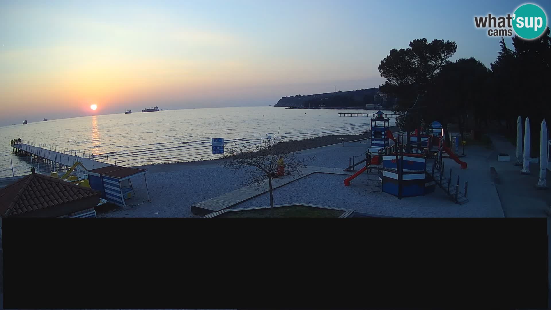 Live webcam Ankaran – Adria Ankaran Hotel & Resort – Slovenia