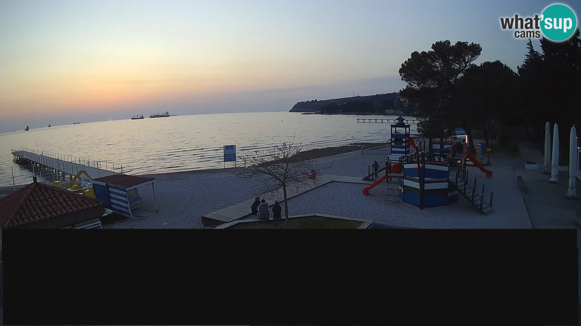 Web kamera uživo Ankaran – Adria Ankaran Hotel & Resort – Slovenija