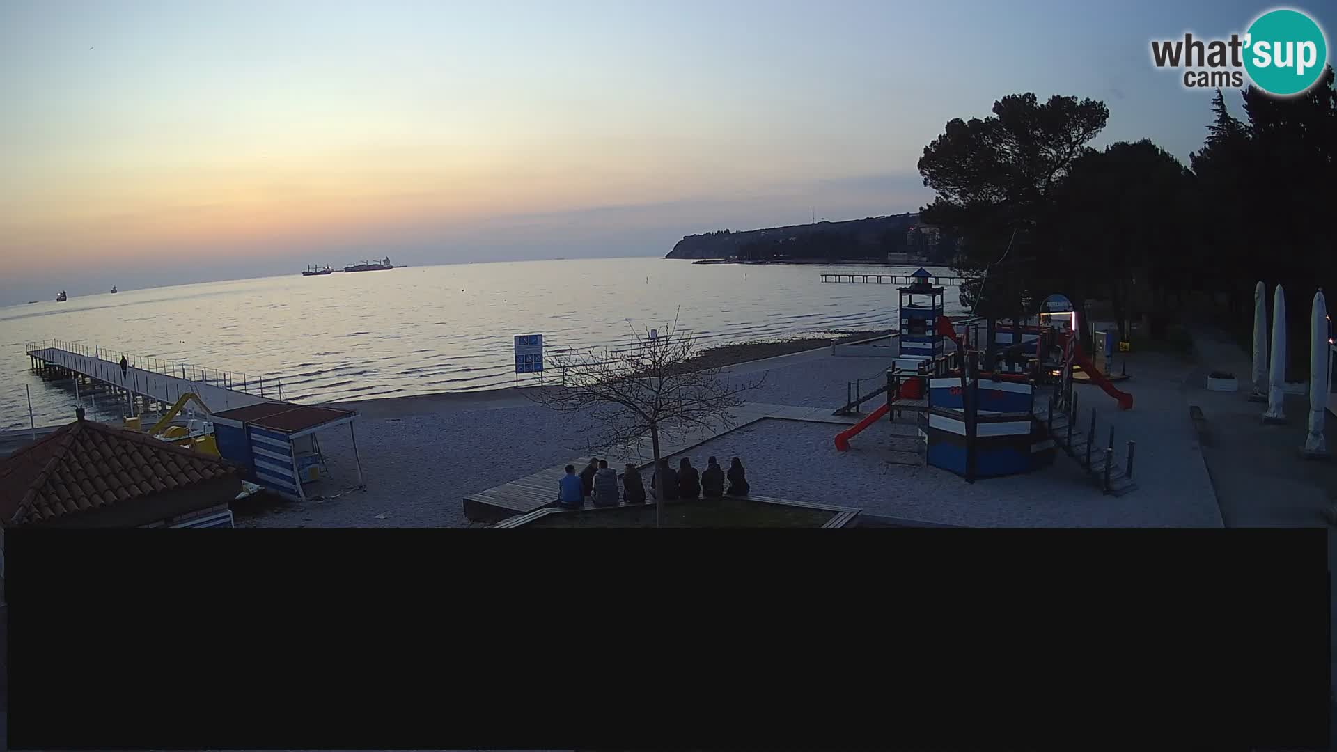 Webcam en direct Ankaran – Adria Ankaran Hotel & Resort – Slovénie