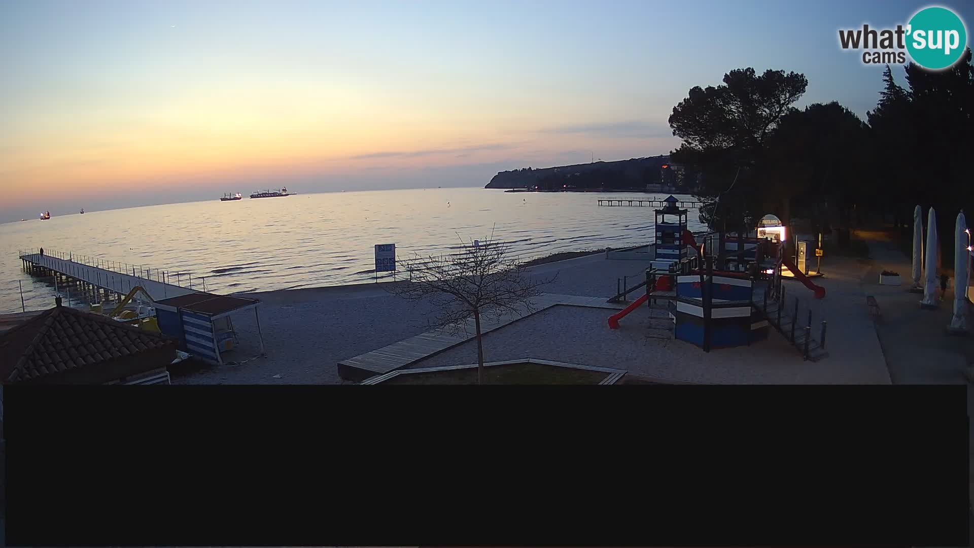 Live webcam Ankaran – Adria Ankaran Hotel & Resort – Slovenia