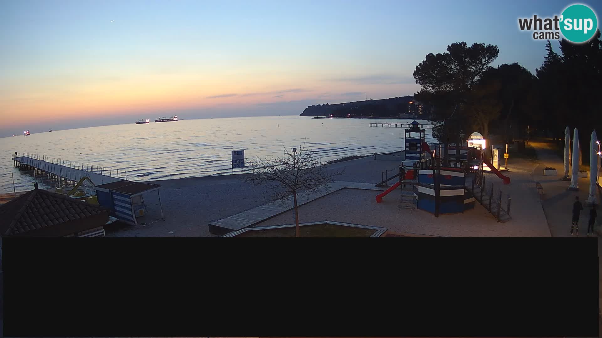 Live webcam Ankaran – Adria Ankaran Hotel & Resort – Slovenia