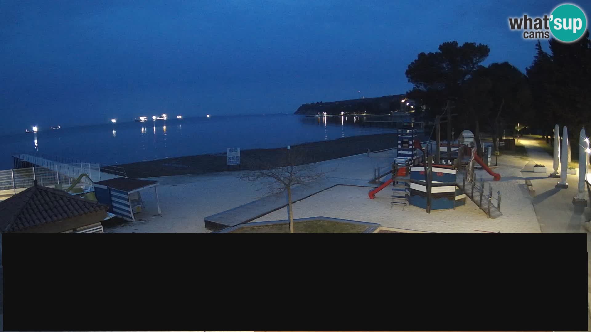 Live webcam Ankaran – Adria Ankaran Hotel & Resort – Slovenia