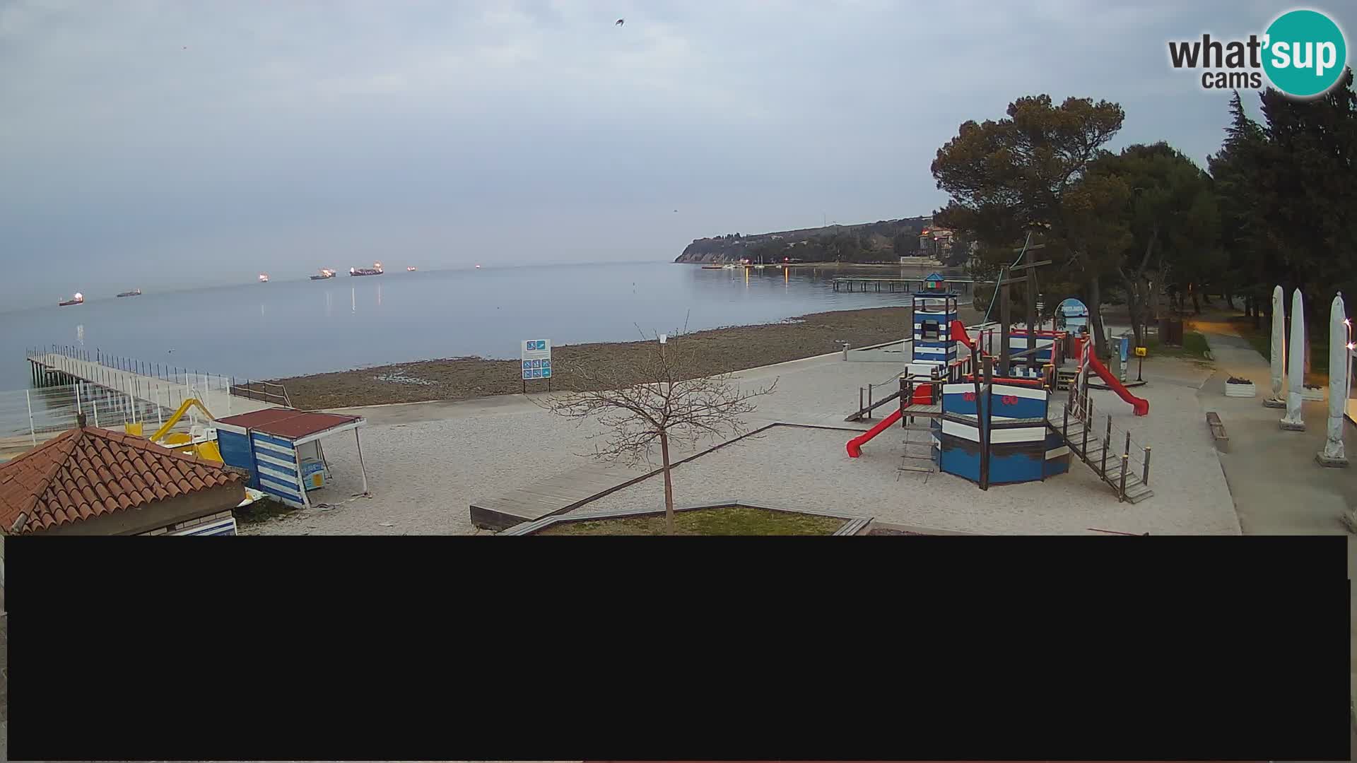 Web kamera uživo Ankaran – Adria Ankaran Hotel & Resort – Slovenija