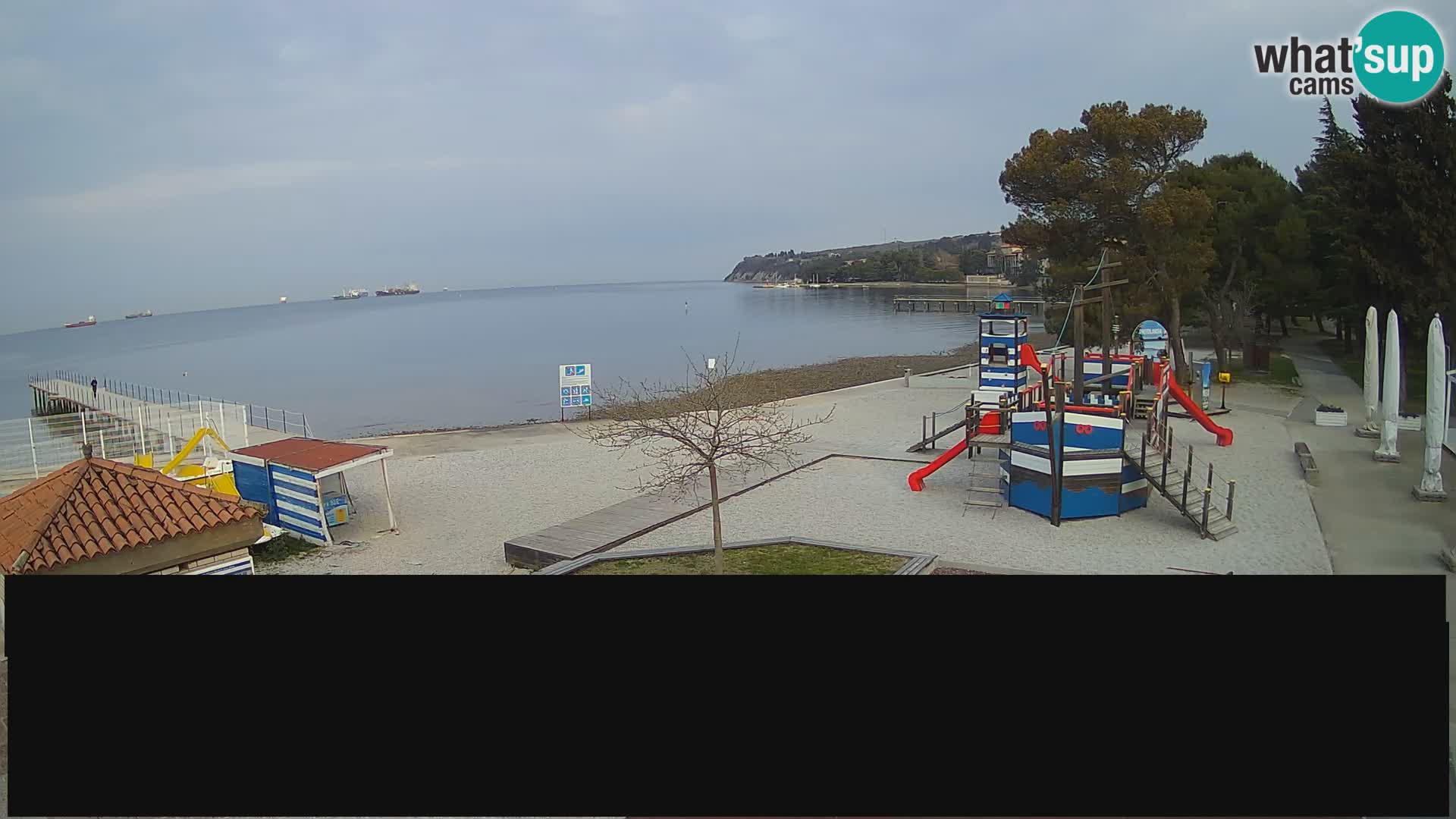 Webcam en direct Ankaran – Adria Ankaran Hotel & Resort – Slovénie