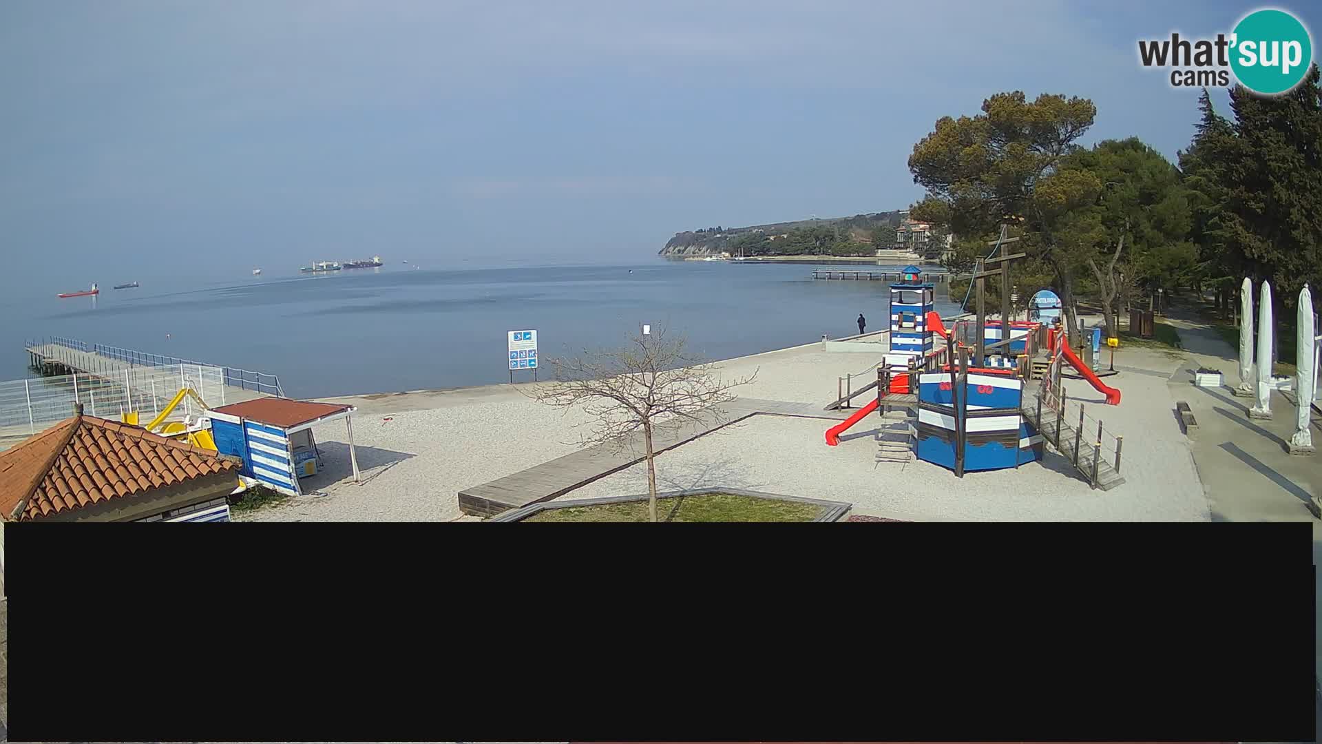 Webcam en direct Ankaran – Adria Ankaran Hotel & Resort – Slovénie