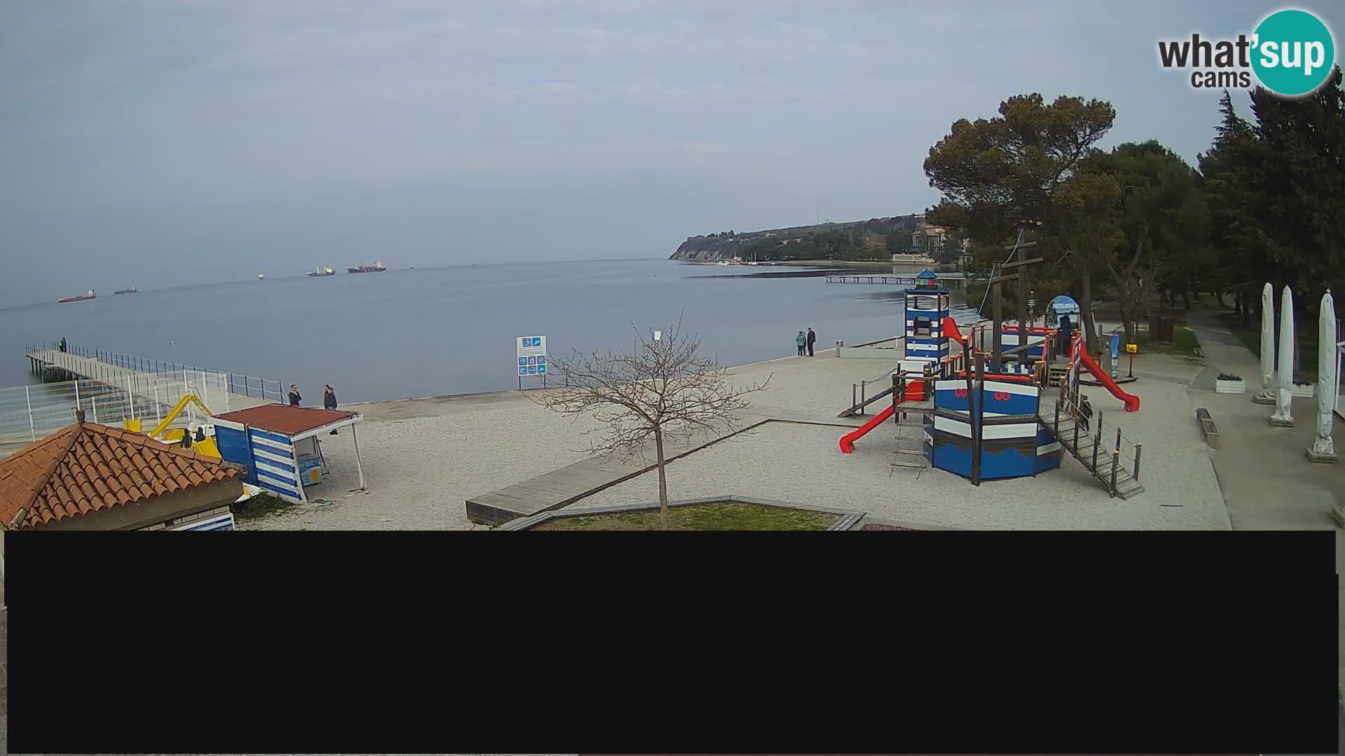 Webcam en direct Ankaran – Adria Ankaran Hotel & Resort – Slovénie