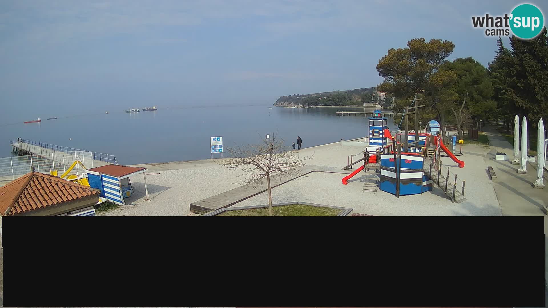 Live webcam Ankarano – Adria Ankaran Hotel & Resort – Slovenia