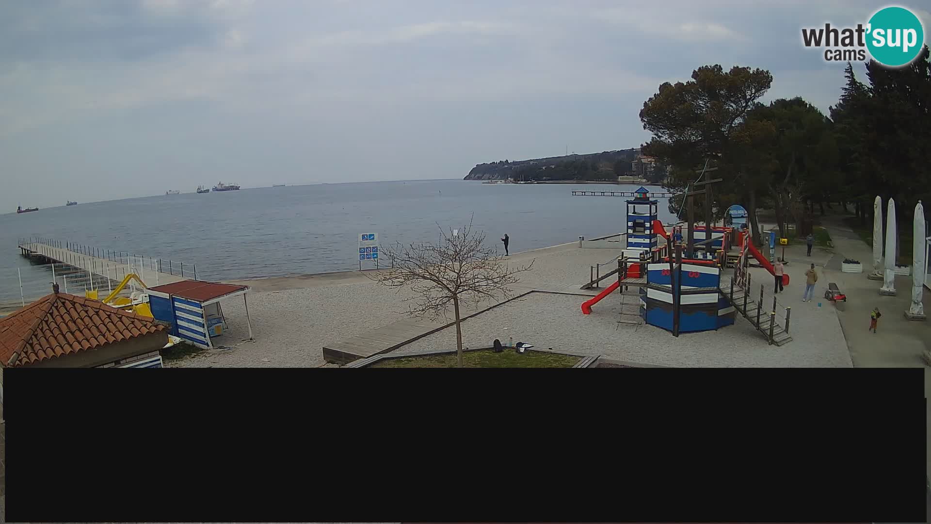 Cámara web en vivo Ankaran – Adria Ankaran Hotel & Resort – Eslovenia